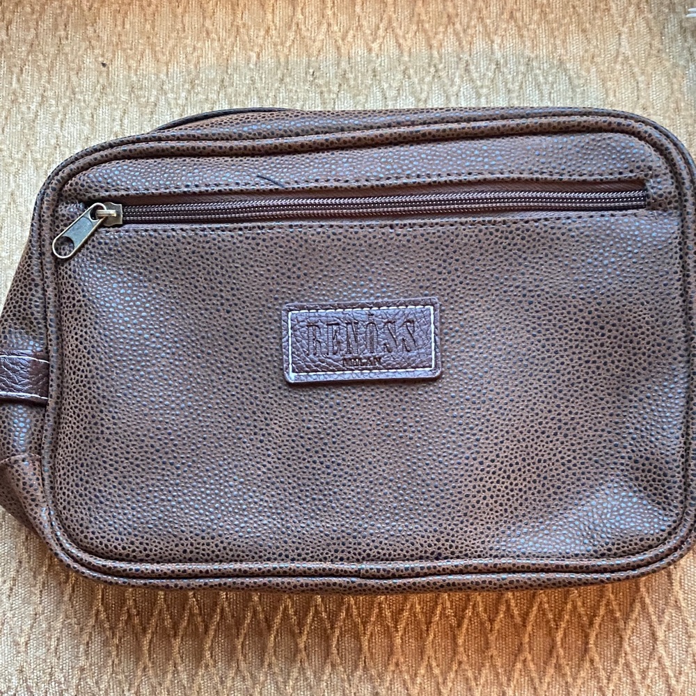 Brown Toiletry Bag for Men